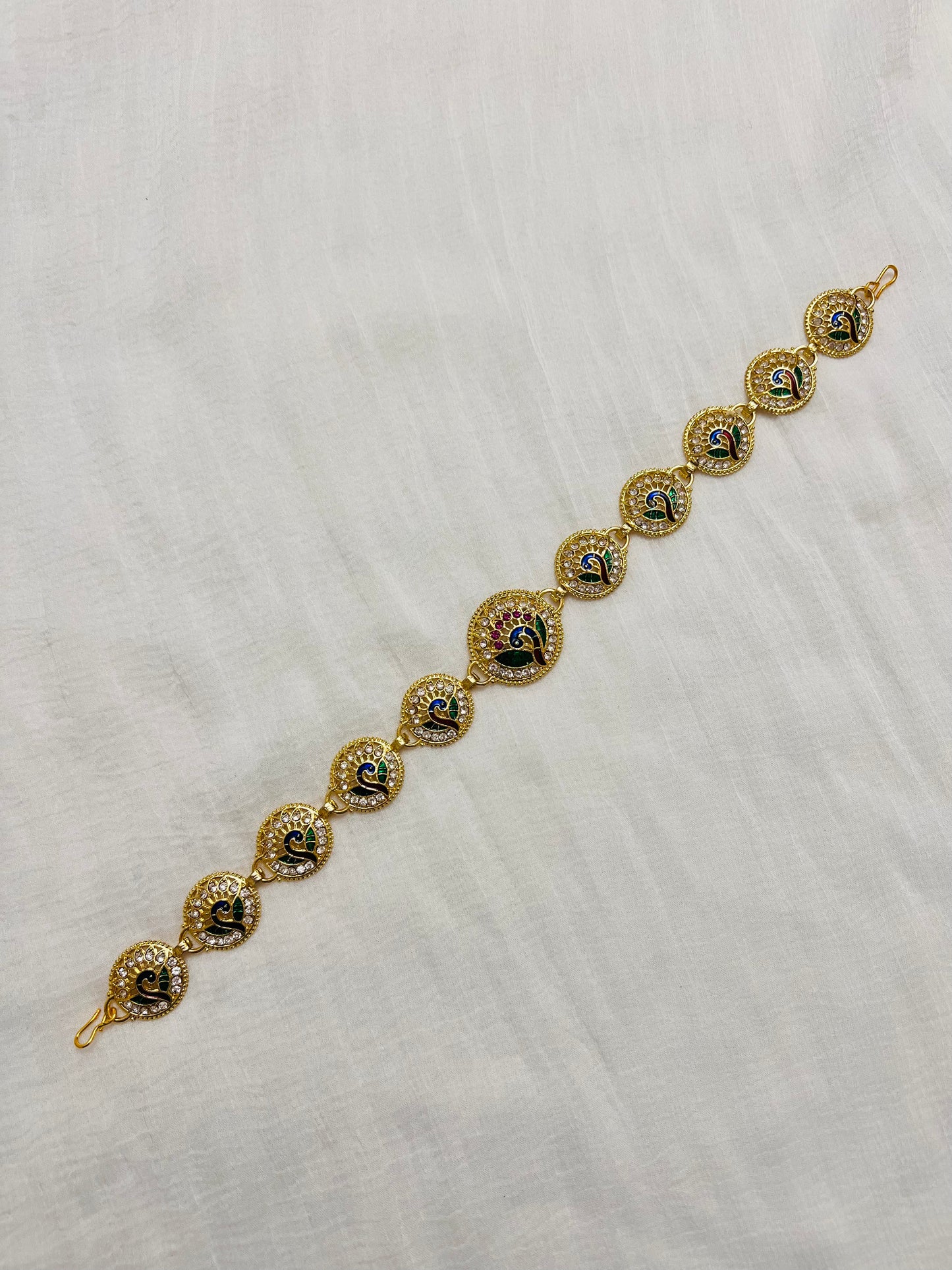 Mathapatti Sheesh phool | Headband head piece | Stones maang tikka | Indian jewelry